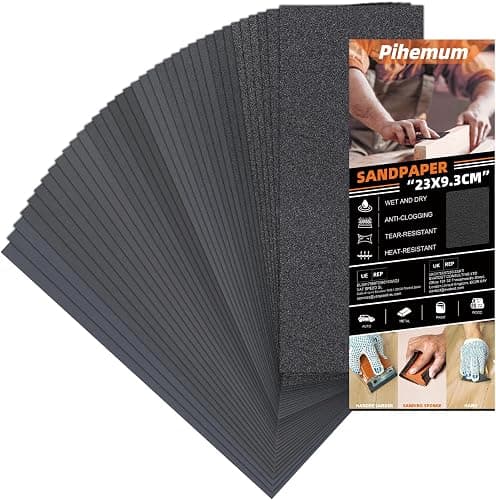 Sandpaper / finishing tools